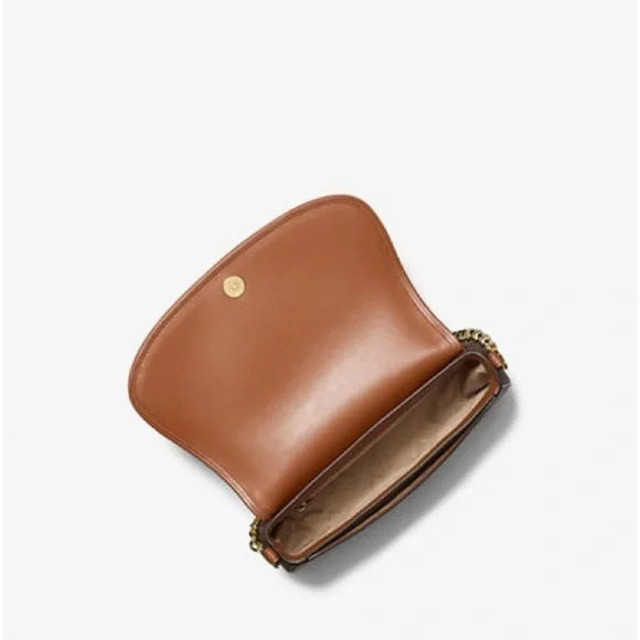 MICHAEL KORS MILA SMALL SIGNATURE LOGO CROSSBODY BAG NWT - Picture 3 of 8